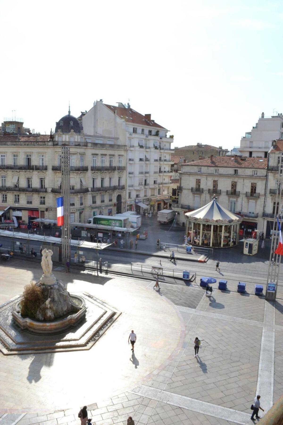 L'Atelier - Climatisation Et Vue Place De La Comedie Montpellier Exterior foto